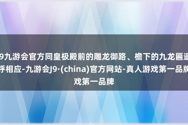 j9九游会官方同皇极殿前的雕龙御路、檐下的九龙匾遥呼相应-九游会J9·(china)官方网站-真人游戏第一品牌