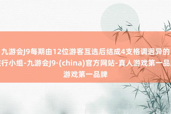 九游会J9每期由12位游客互选后结成4支格调迥异的旅行小组-九游会J9·(china)官方网站-真人游戏第一品牌