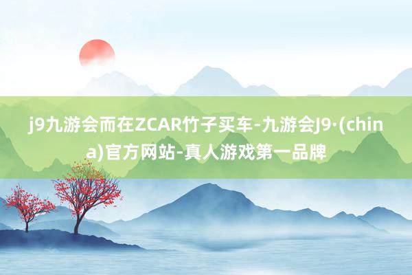 j9九游会而在ZCAR竹子买车-九游会J9·(china)官方网站-真人游戏第一品牌