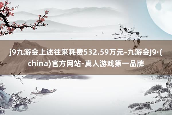 j9九游会上述往来耗费532.59万元-九游会J9·(china)官方网站-真人游戏第一品牌